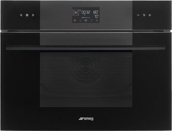 Smeg Linea SO4102S3B3 - Oven - 41L - 3000W - Zwart