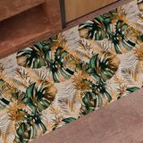 PETTI Artigiani Italiani - Keukenmat, Antislip, Wasbaar, 52x280 cm, Design Tropical 04, 100% Made in Italy