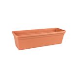 elho 8711904221898 jardinière extérieur plastique marron