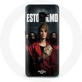 Maniacase Hoesje voor Samsung Galaxy A8 Plus La casa de papel Estocolmo