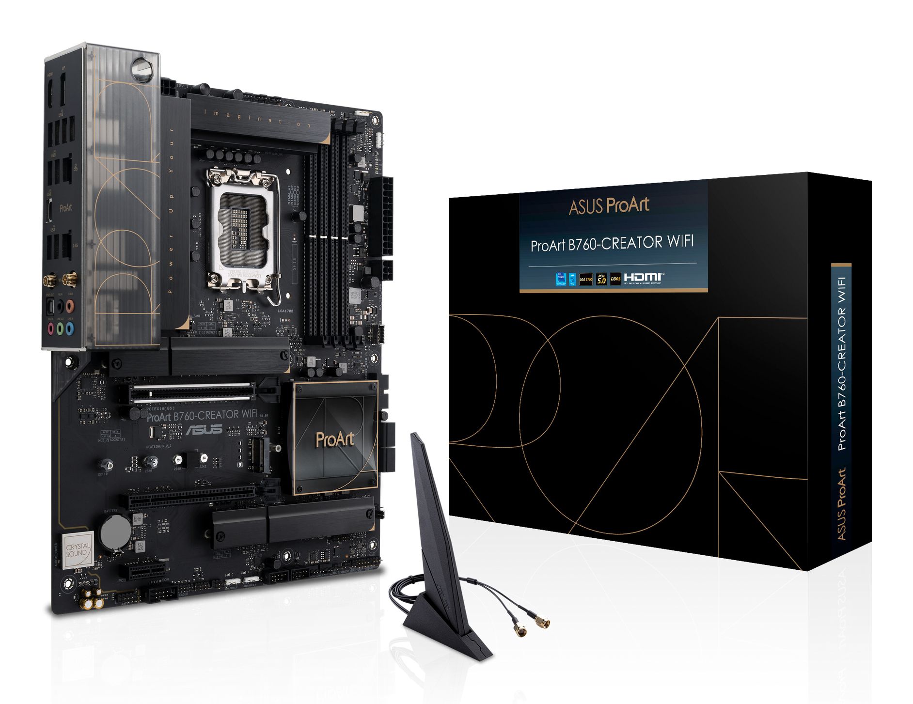 ASUS ProArt B760-Creator WIFI - ATX Motherboard - Intel B760 - LGA 1700