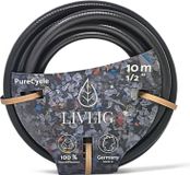 Tuyau d'arrosage - Durable - 10 mètres - Noir - Matériau recyclé