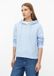 s.Oliver Sweatshirt Vrouwen Lichtblauw Regular Fit Katoen