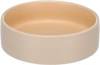 Flamingo Anca eet- en drinkpot hond keramiek Ø12 cm 200ml Beige & Oranje