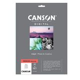 Canson 94662 inkjetpapier, A4, 20 Fg, 255 g, Hightgloss RC