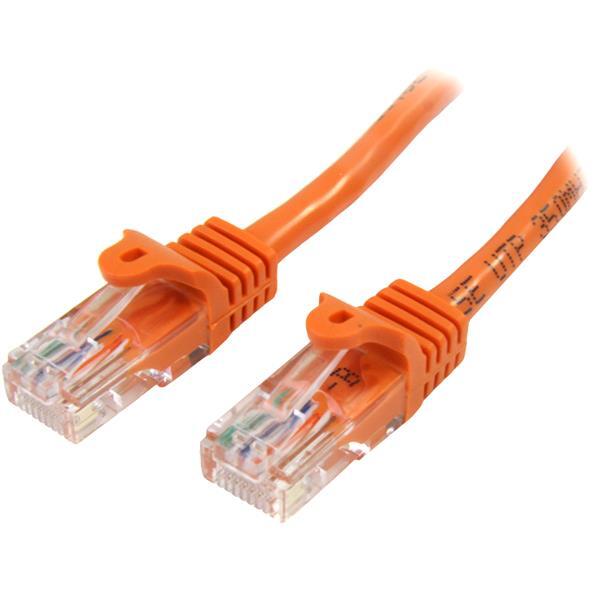 StarTech.com Cat5e Ethernet netwerkkabel met snagless RJ45 connectors UTP kabel 7m oranje