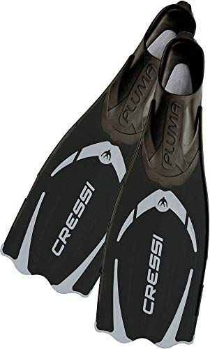 Cressi Pluma Fins - Zwart/Zilver - Maat: -