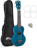TIGER Tijger Soprano Ukulele met draagtas