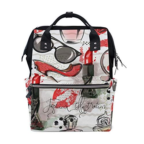 MONTOJ Cosmetisch Patroon canvas Reistas Campus Rugzak - 5701637648287
