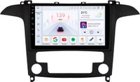 Happiq Autoradio met Bluetooth et CarPlay pour Ford S-Max (2007-2015)
