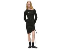 Karl Lagerfeld Jeans B1w13045 Off Shoulder Jersey Dress Black S