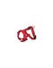 Wouapy Basic Line hondenharnas, verstelbaar, 32/45 cm, rood