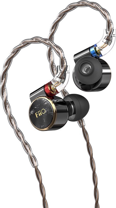 FiiO FD3 - in-ear oordopjes - Zwart zwart