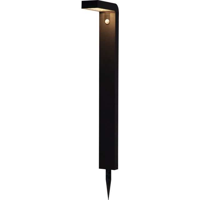 EGLO Baracconi Vloerlamp - Zwart - Aluminium - LED - Met Sensor