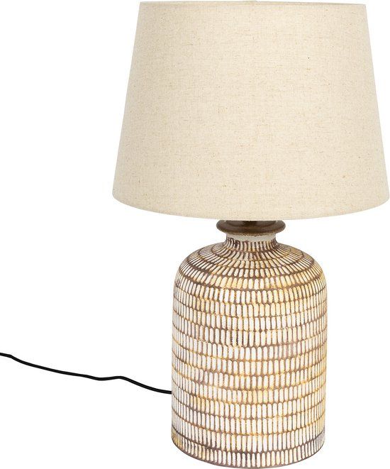 Dutchbone Russel Tafellamp - Beige