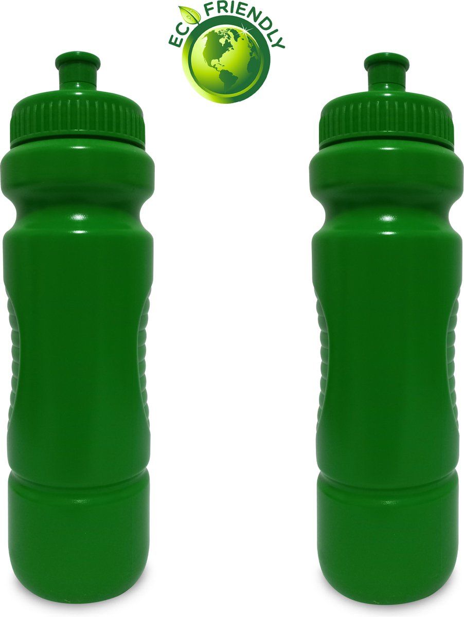 Pro x Waterfles Bidon 850ml - Groen - Bio Plastic