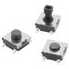Aratas B3FS-1010 0,05A/24VDC SMT B3FS Microswitch TACT Pos: 2 SPST-NO Pushbutton 24 V/DC 0.05 A Momentary 1 piece(s) Bag