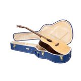 Crossrock Designer Series gitaarkoffer, Levendig Blauw, J45 Acoustic, gitaar