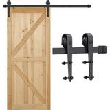 Yaheetech Ensemble de quincaillerie pour portes coulissantes 183 cm