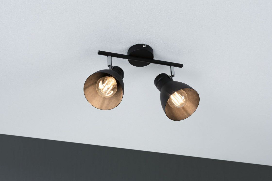 Paulmann Davy Spot - Zwart - E27 - 42.5cm