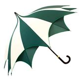 Amazoni Sterrenparaplu, groen en beige