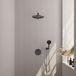 Brauer Gunmetal Carving Thermostatische Doucheset Inbouw