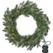 Star Trading Greyland Couronne de Noël avec 40 LED Blanc Chaud - Vert - ø55 cm