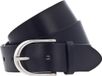Vanzetti Ceinture cuir noir 100 cm