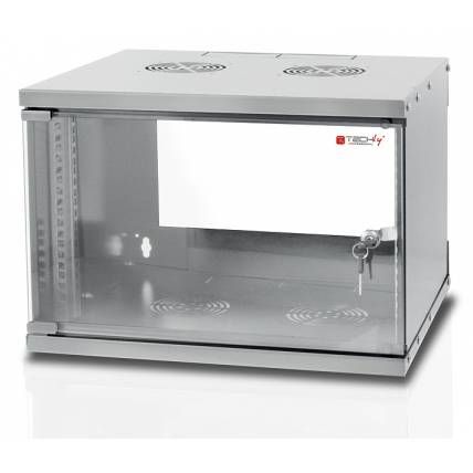 Techly I-CASE EL-1006G45 - Stelling/rack - Grijs