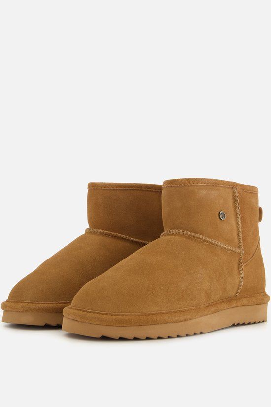 Warmbat Wallaby Suede Boot Heren Laarzen - Cognac