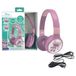 LEXIBOOK Disney Stitch, Angel 2-in-1 Bluetooth & Wired Hoofdtelefoon met microfoon en bedieningsknoppen, Opvouwbaar en verstelbaar, Duurzame oplaadbare batterij, roze, HPBT010D1LXB