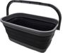 Unyqoos Seau Pliant - Gris/Noir - 11,6 Litres