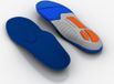 Spenco Total Support Gel hielspoor inlegzolen maat 46/48 blauw/grijs