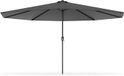 QEENTOE Tuinparasol 350 cm Donkergrijs