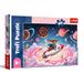 Trefl - Teckel op een raket - 100 stukjes - Kleurrijke puzzels met dieren, creatief vermaak, speelgoed voor kinderen vanaf 5 jaar