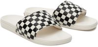 Vans Dames La Costa Slide-On Checkerboard Zwart/Mars