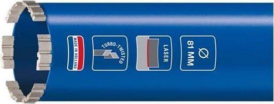 Carat EM13140050 Diamantboor voor natboren - 131 x 400mm - M30 - Beton