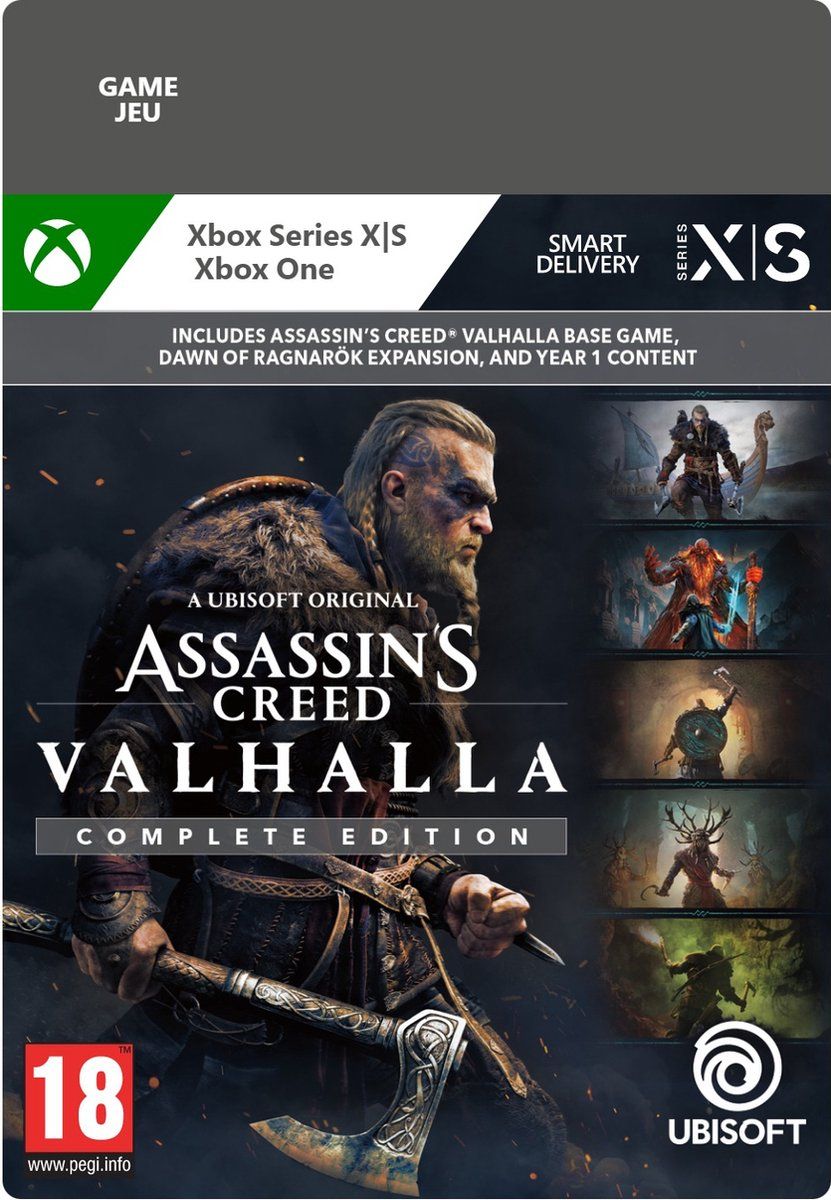 Ubisoft Assassin's Creed Valhalla - Complete Edition - Xbox Series X + S & Xbox One Download - 0196388008391