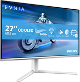 Philips Evnia 6000 27M2N6501L/00 26.5" Quad HD QD-OLED Gaming Monitor - White