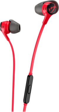 HyperX Cloud Earbuds II - Gaming In-ear Headset - Red