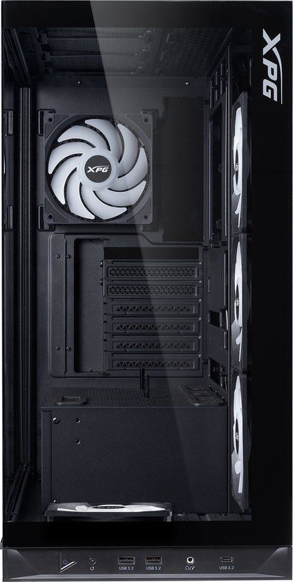 XPG Invader X BTF Midi Tower Zwart