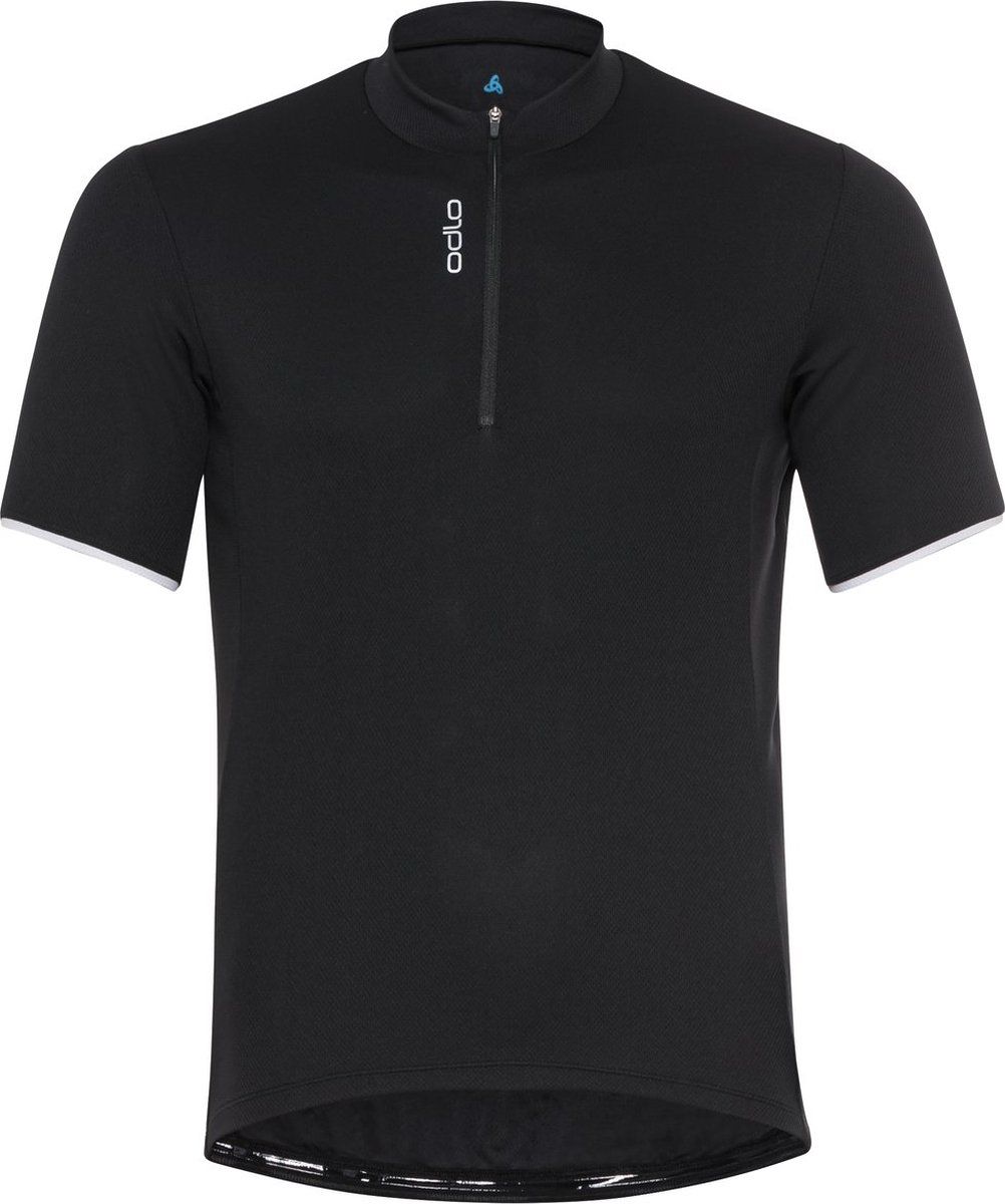ODLO Fietsshirt Heren Zwart Maat S