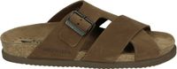 Mephisto NORDINE SCRATCH Heren slippers Bruin Maat 46
