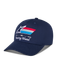 Alpinestars Casquette Snapback Trifecta Bleu Marine, Taille Unique