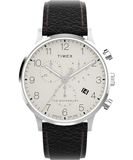 Timex Men's Waterbury Classic Chronograph 40mm Leather Strap Watch