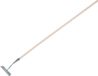 Buemag Schoffel - verzinkt staal - 20 cm - inclusief steel 130 cm
