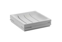 Gedy - PORTE SAVON BLANC QUADROTTO