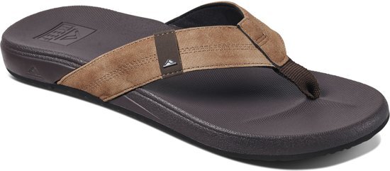 Ree, F. Cushion Bounce Phantom Heren Slippers - Brown/Tan - Maat 43