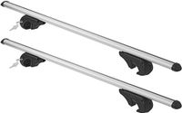 Pro Plus Dakraildrager - 120 cm - Aluminium - 90 kg - 2 stuks