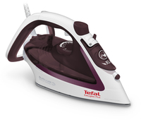 Tefal EasyGliss Plus FV5714 - Dry & Steam Iron - 2400W - Bordeaux/White